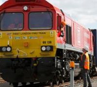 Rail freight service from the United Kingdom to China