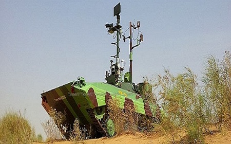 Muntra First unmanned tank