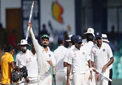 India beat Srilanka - India's first ever 3-0 series win overseas