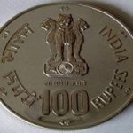 Rs 100 coin by RBI