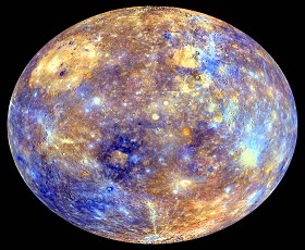Mercury first planet of Sun Solar System