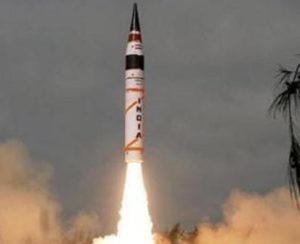 Nuclear weapon carrying capability Missile Agni-I flight-tested successfully