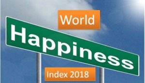 World happiness index 2018