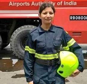 AAI Appoints Taniya Sanyal as First Woman Firefighter