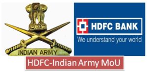 Indian Army-HDFC Bank ink MoU on defence salary package