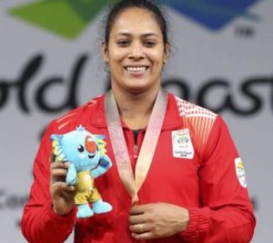 Punam Yadav wins weightlifting gold