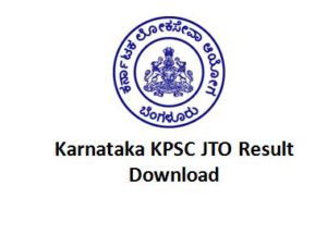 KPSC JTO results download