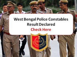 West Bengal Police Constable Result