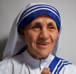 Mother Teresa -Nobel prize winner in 1979 for peace