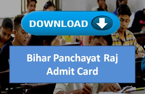 Bihar Panchayati Raj Admit Check Card