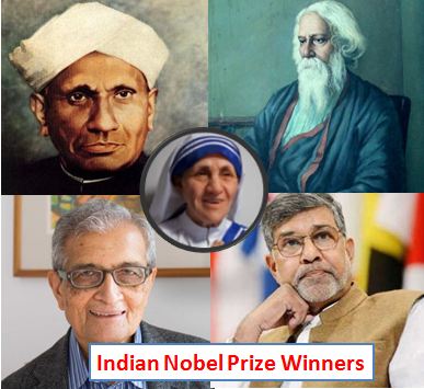 Indian Noble Prize Winners