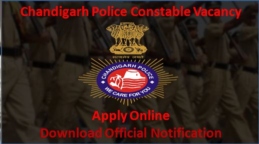 Chandigarh Police Constable Recruitment- Application form