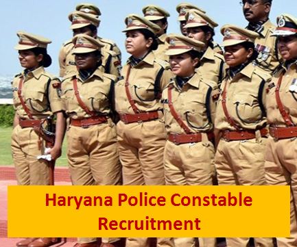 Haryana Police Constable Recruitment Apply Online