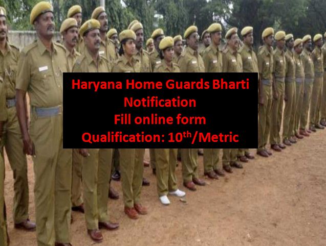 Haryana Home Guards Recruitments