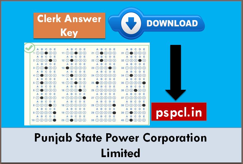 PSPCL Clerk Answer Key Download