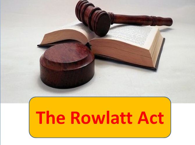 The Rowlatt Act