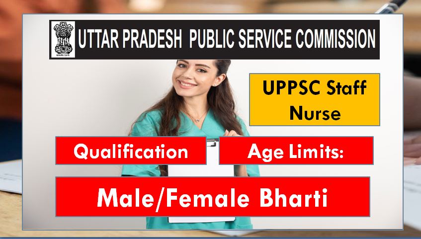 UPPSC staff nurse recruitment 2023