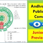 APPSC JL Previous Year Papers download PDF Available Link Provided