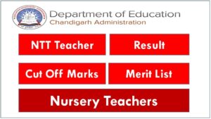 Chandigarh NTT Result download available